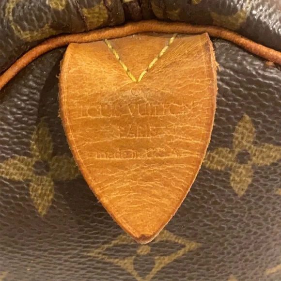 ❌SOLD❌ AUTHENTIC Louis Vuitton LV Monogram Canvas Speedy 25 Handbag Bag Vintage - Picture 4 of 16